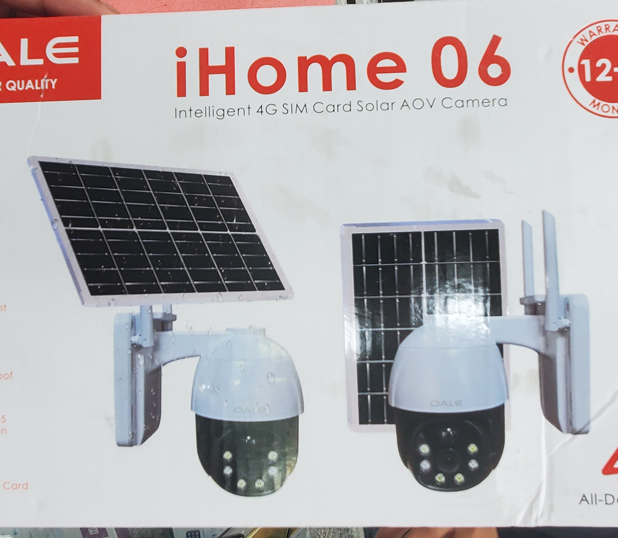 Solar 4G Security Camera